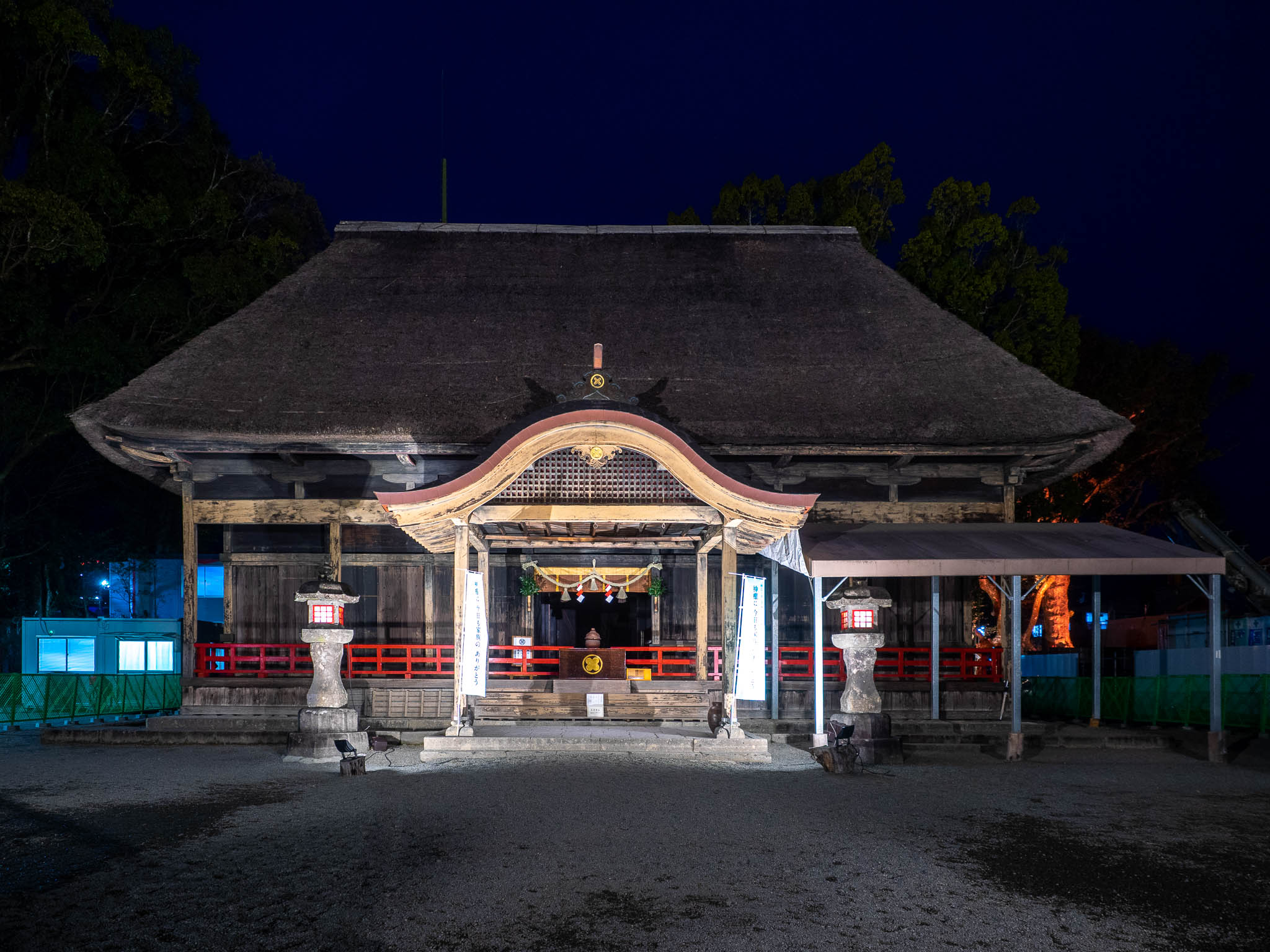 夜間撮影時の三脚について